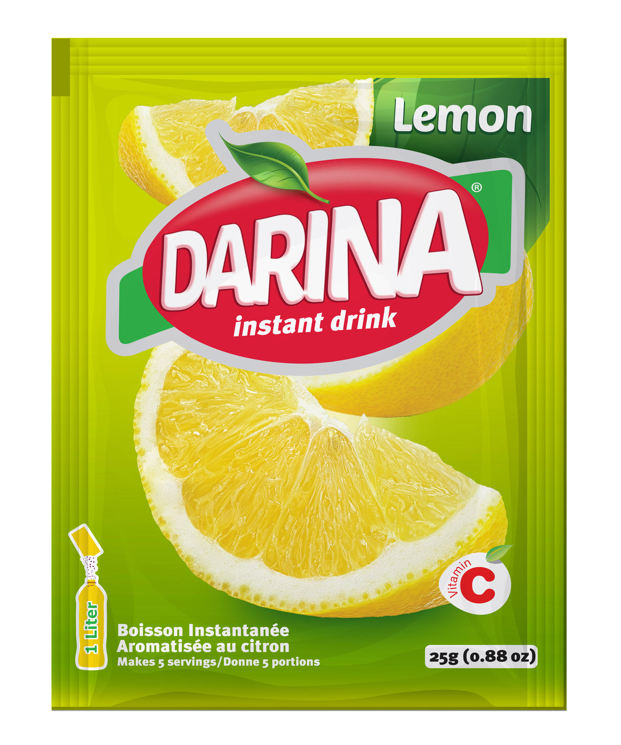 Darina Instant Drink Lemon Flavored 12X25G