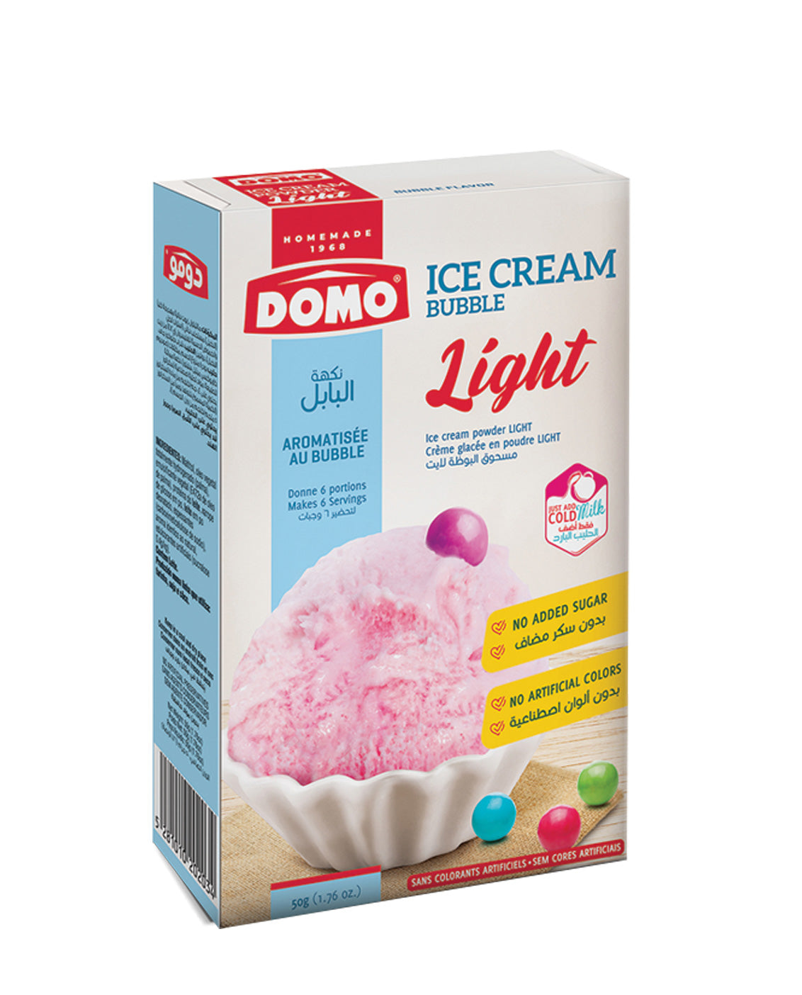 Domo Ice Cream Powder Light Bubble 50G