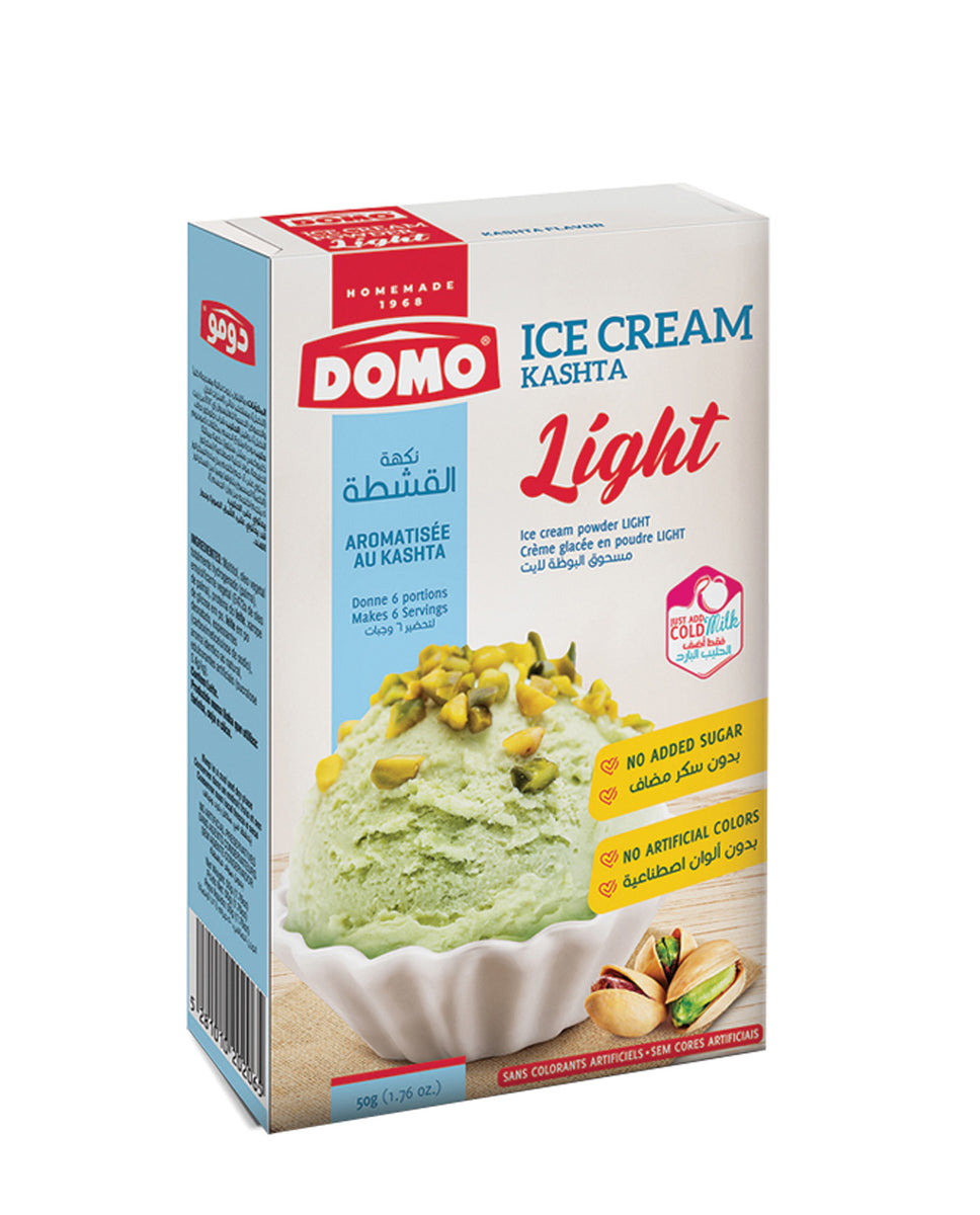 Domo Ice Cream Powder Light Kashta 50G Tropifrais