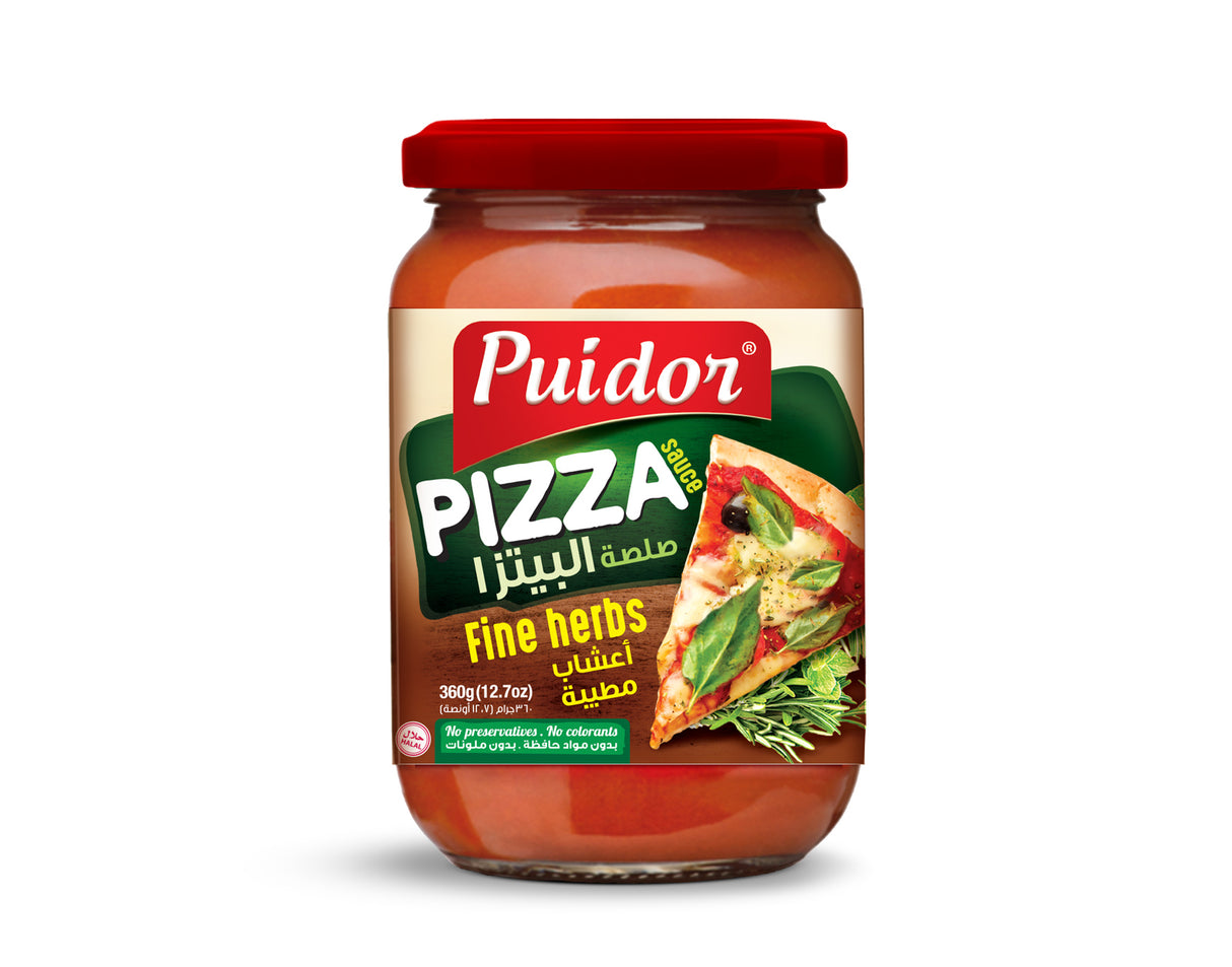 Puidor Pizza Sauce Fine Herbs 360G