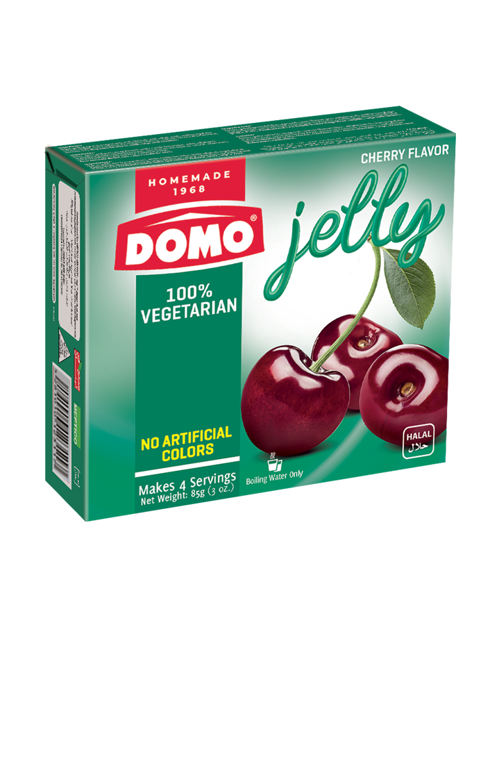 Domo Jelly Veg "Cherry" 85G
